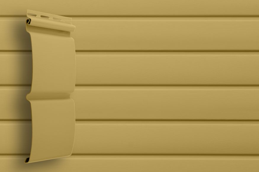 Сайдинг Grand Line, Блок-хаус D4.8 Цвет Карамельный купить в Сочи