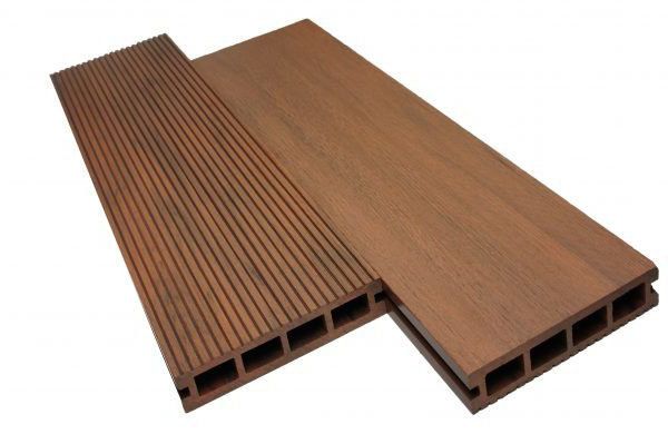 Террасная доска из ДПК WOODVEX Select в цвете Палисандр купить в Сочи