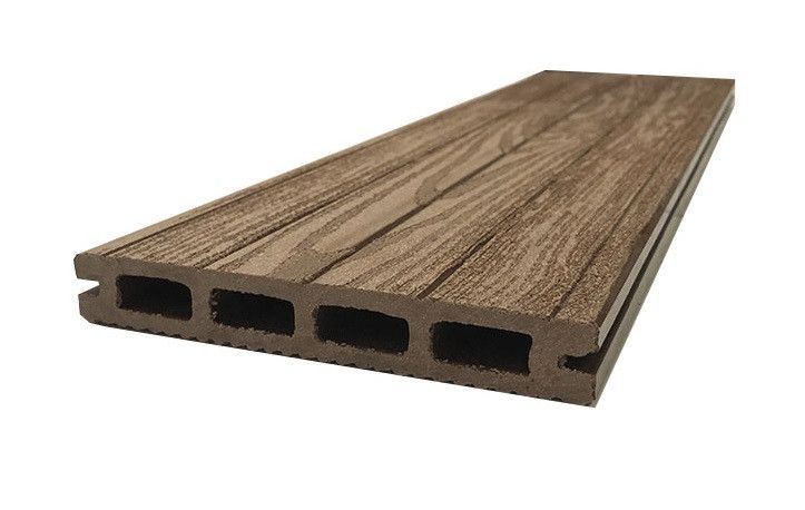 Доска террасная ДПК NanoWood «Lite» Derevo двусторонняя Шоколад купить в Сочи