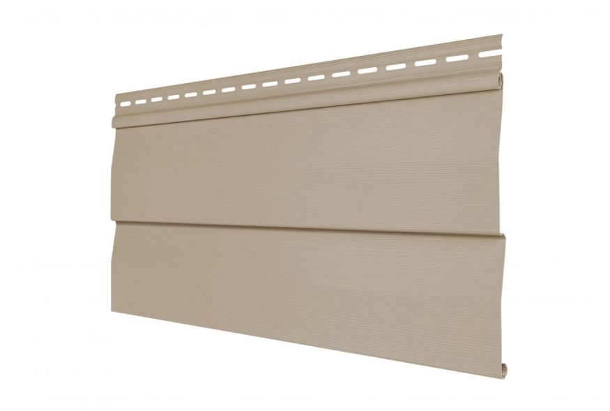 Виниловый сайдинг Tecos Корабельный брус, Кофе с молоком купить в Сочи