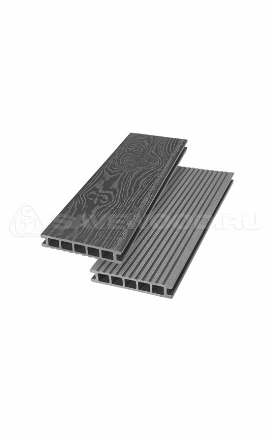 Террасная доска ДПК SaveWood, SW Ornus (T), Графит купить в Сочи