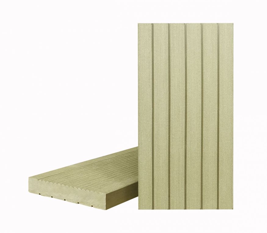 Террасная доска ДПК Terrapol Классик (Полнотелая без паза) Фисташка купить в Сочи