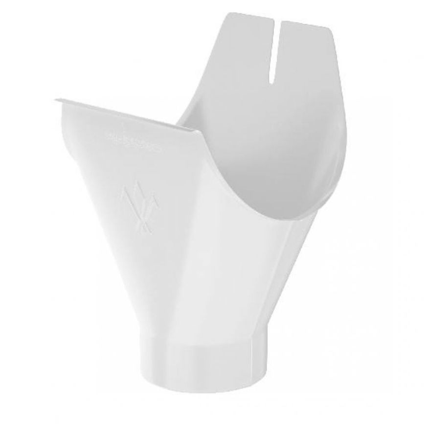 Воронка желоба Aquasystem RR 20 Мраморный белый 125/90 купить в Сочи