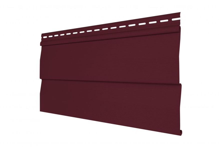 Акриловый сайдинг Tecos Корабельный брус, Бургунд купить в Сочи