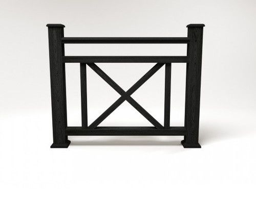 Ограждение из древесно-полимерного композита FG2 кварц купить в Сочи