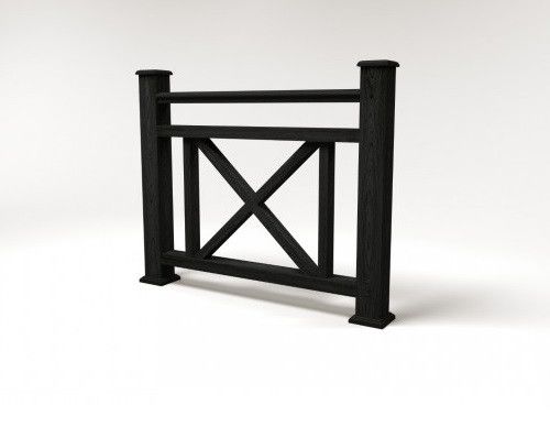 Ограждение из древесно-полимерного композита FG2 кварц купить в Сочи