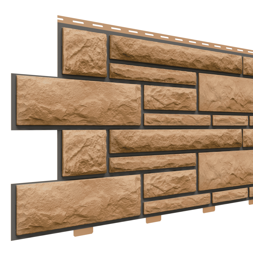 Фасадные панели Доломит, Доломит Премиум, Миндаль купить в Сочи