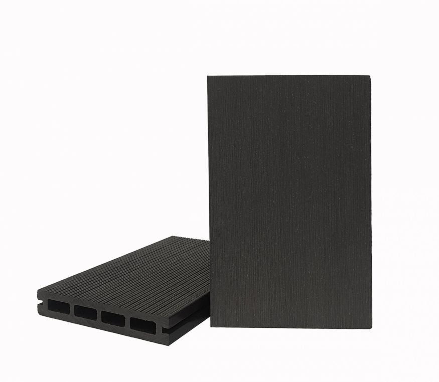 Террасная доска ДПК Terrapol Смарт (пустотелая с пазом) Чёрное дерево купить в Сочи