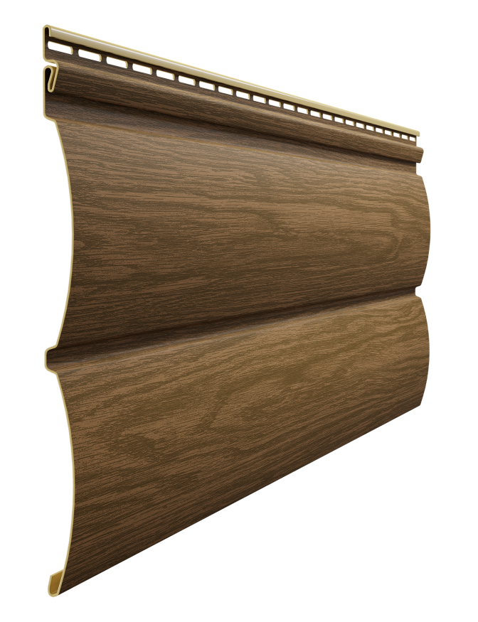 Виниловый сайдинг Docke, Монреаль Блок-Хаус D4.7T, Миндаль купить в Сочи