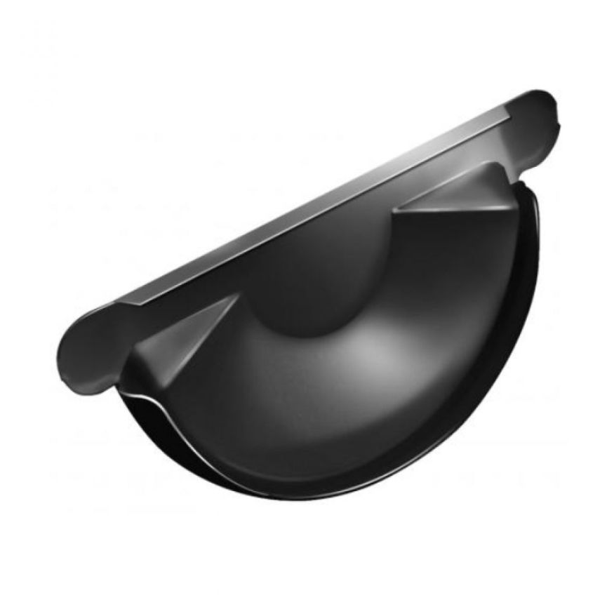 Заглушка для желоба Grand Line, черная (RAL 9005) купить в Сочи