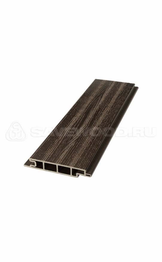 Террасная доска ДПК SaveWood, SW Padus (R), Темно-коричневый купить в Сочи
