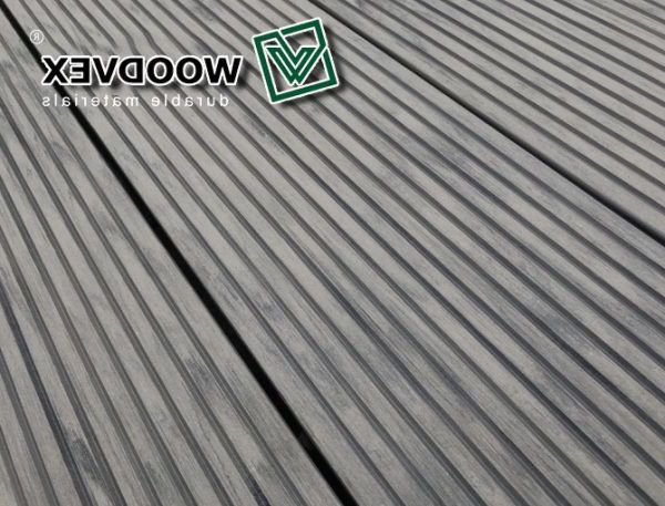 Террасная доска WOODVEX Select из ДПК Серый дым купить в Сочи