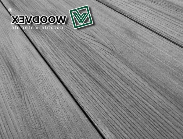 Террасная доска WOODVEX Select из ДПК Серый дым купить в Сочи