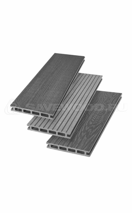 Террасная доска ДПК SaveWood, SW Carpinus (R), Графит купить в Сочи