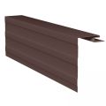 Приоконный профиль для сайдинга, коричневый купить в Сочи