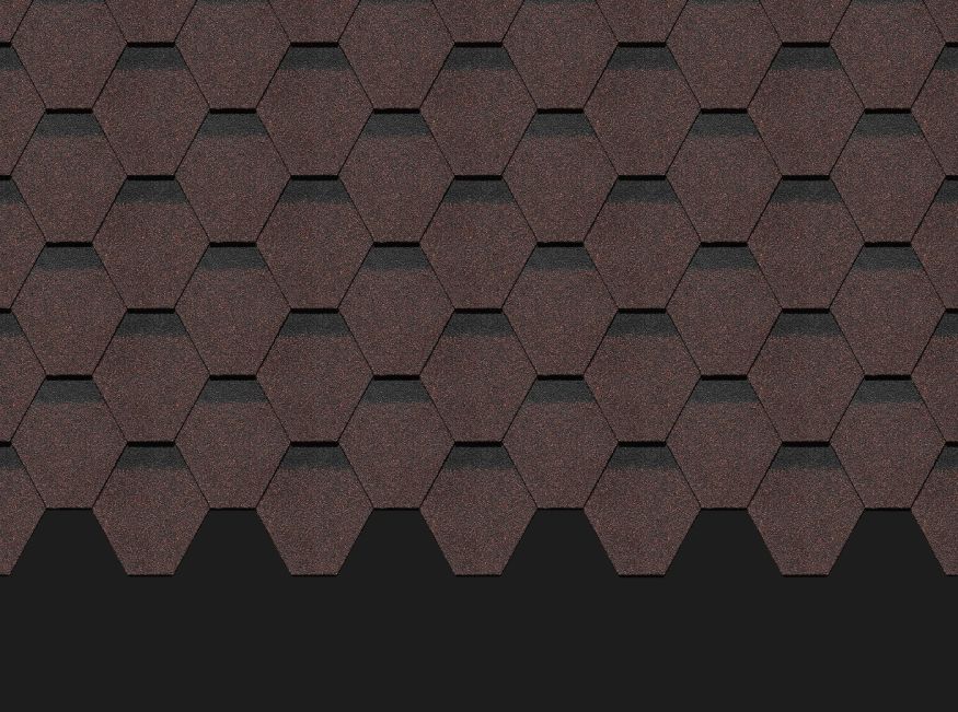 Гибкая черепица Docke Premium, Шеффилд, Корица купить в Сочи
