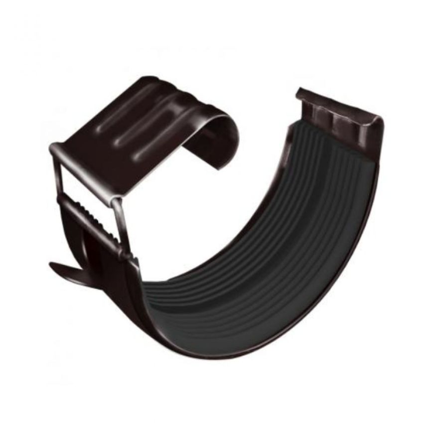 Соединитель для желоба Grand Line, коричневый (RAL 8017) купить в Сочи