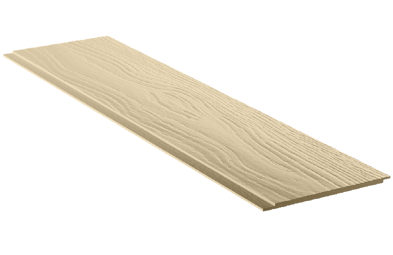 Фиброцементный сайдинг Фибростар Одноцветный 190x3000x8мм КР 07 Бежевый Насыщенный купить в Сочи