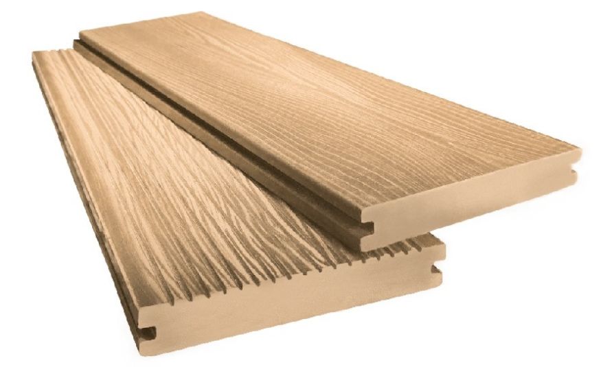 Террасная доска ДПК I-Techplast МАССИВ 3D WOOD Бронза купить в Сочи