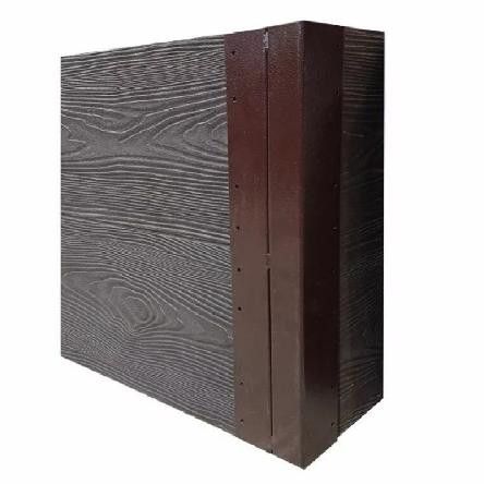 Доска для грядок NauticPrime EstheticWood 3D в цвете Венге, размер 445х35х2950 мм купить в Сочи