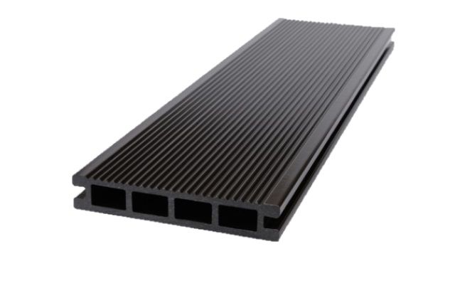 Террасная доска Экодекинг Титан, Антрацит купить в Сочи