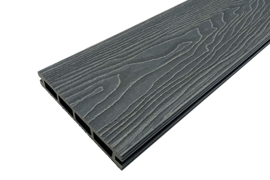 Террасная доска Holzhof, NauticPrime (Light) Esthetic Wood, Серый купить в Сочи