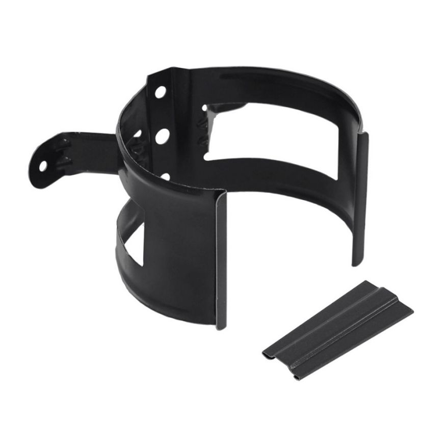 Кронштейн для трубы на деревянную поверхность, Grand Line, черный (RAL 9005) купить в Сочи