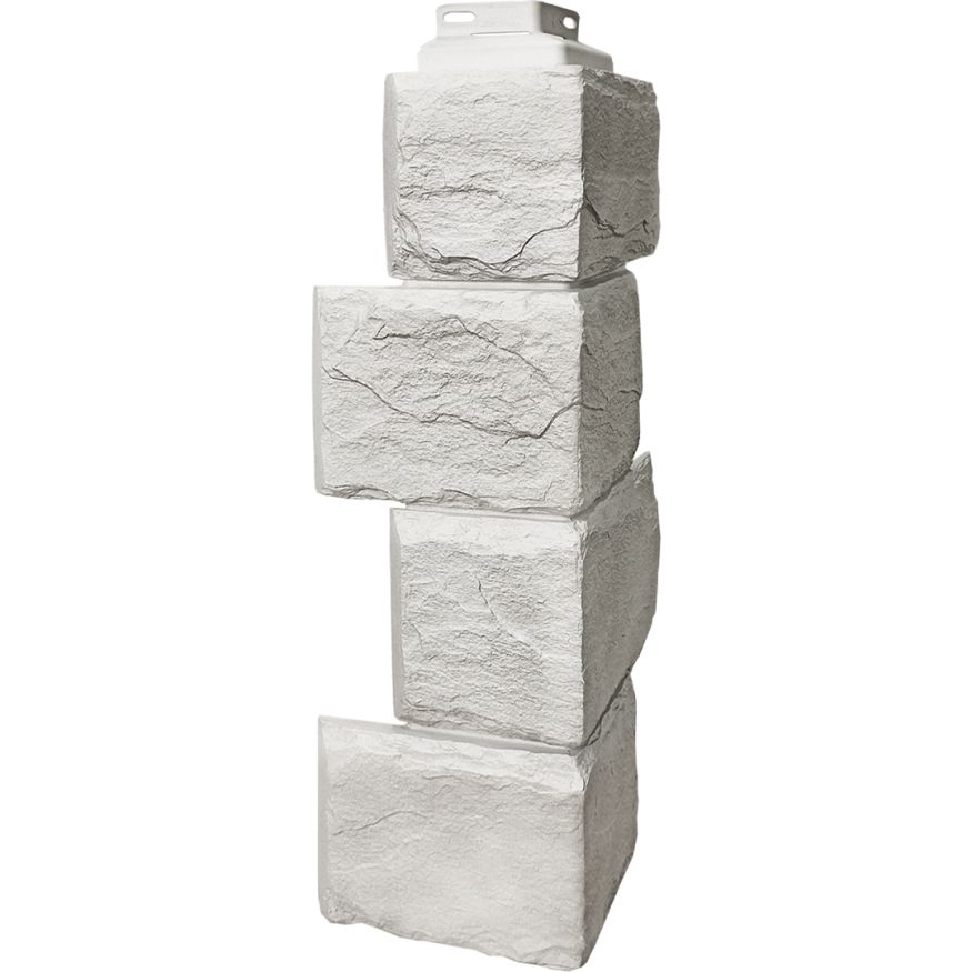 Наружный угол FineBer Камень природный, Жемчужный купить в Сочи