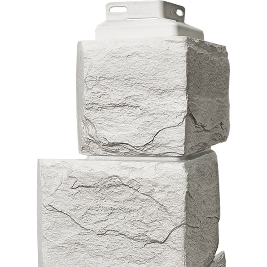 Наружный угол FineBer Камень природный, Жемчужный купить в Сочи