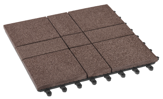 Модульный паркет ДПК GRINDERDECO Люкс 11 Цвет Шоколад купить в Сочи