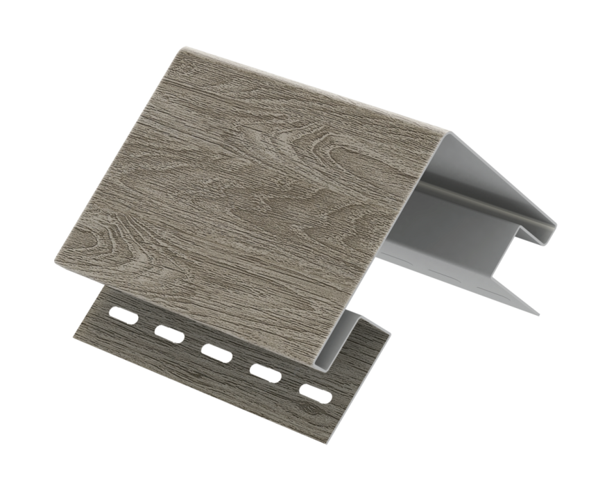 Внешний угол Ю-Пласт, Timberblock Планкен, Серый. купить в Сочи