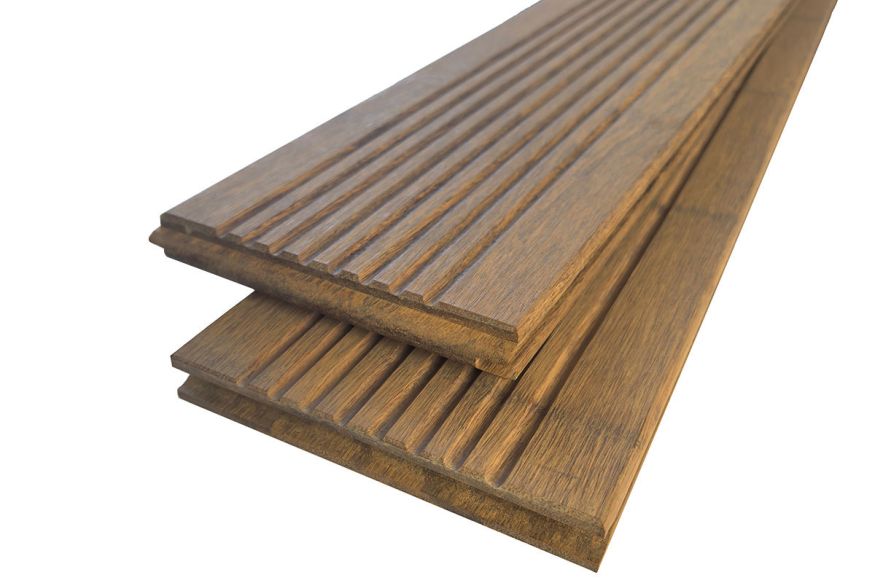 Террасная доска Holzhof, NauticPrime Бамбук / Bamboo, Натуральный купить в Сочи