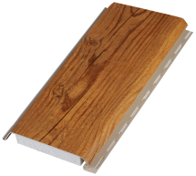 Фасадные термопанели BrusDecor в стиле Винтажной сосны