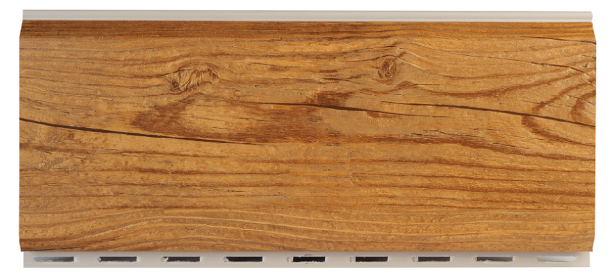 Фасадные термопанели BrusDecor в стиле Винтажной сосны купить в Сочи