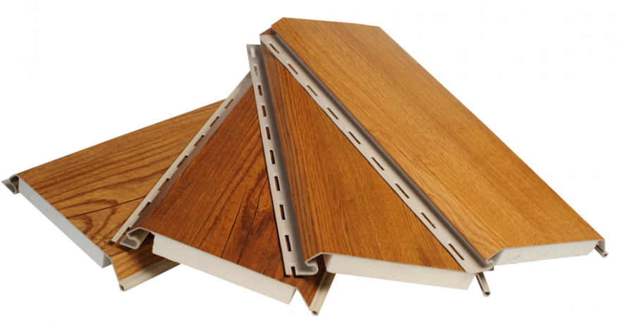 Фасадные термопанели BrusDecor в стиле Винтажной сосны купить в Сочи