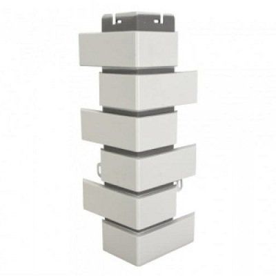 Белый клинкерный кирпич для наружного угла купить в Сочи