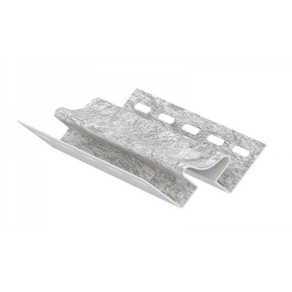 Внутренний угол Ю-пласт, Стоун-хаус Сланец, Светло-серый купить в Сочи