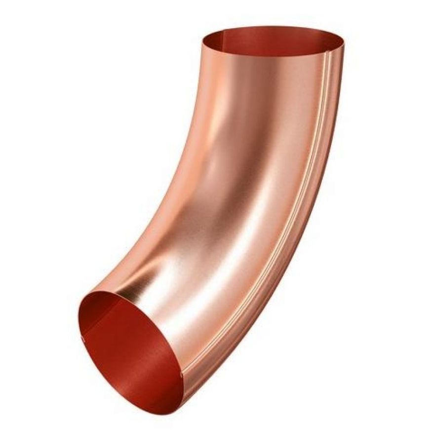 Колено трубы Aquasystem, медное, 125/90 мм купить в Сочи