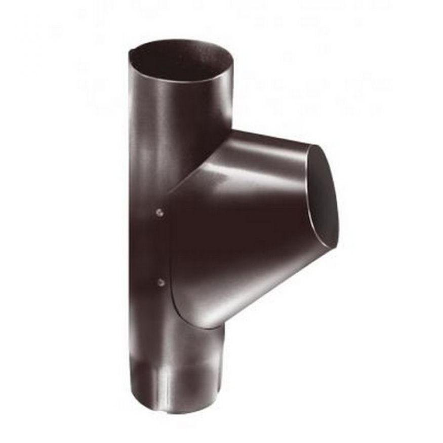 Тройник для труб Grand Line, коричневый (RAL 8017) купить в Сочи