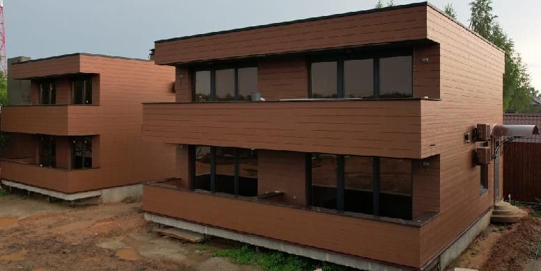 Фиброцементный сайдинг 190х3000х8мм Солнечный лес RAL 1015 купить в Сочи