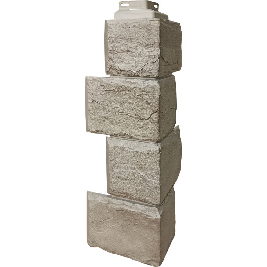 Наружный угол FineBer Камень природный, Песочный купить в Сочи