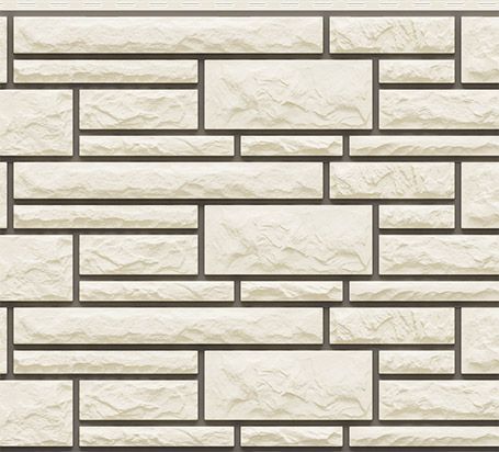 Фасадные панели Доломит, Брусчатка Доломит, Слоновая кость 2000 мм купить в Сочи