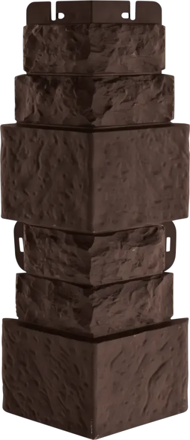 Наружный угол Альта-Профиль Кирпич Антик ЭКО Коричневый купить в Сочи