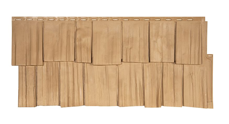 Фасадная панель T-Сайдинг, Щепа Дуб ЭКО-1 Крем купить в Сочи