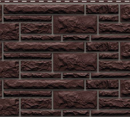 Фасадные панели Доломит, Брусчатка Доломит, Корица 2000 мм купить в Сочи