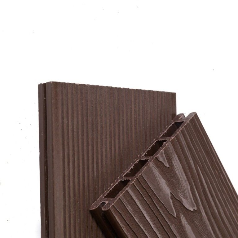 Террасная доска Экодекинг Титан 3D, Шоколад купить в Сочи