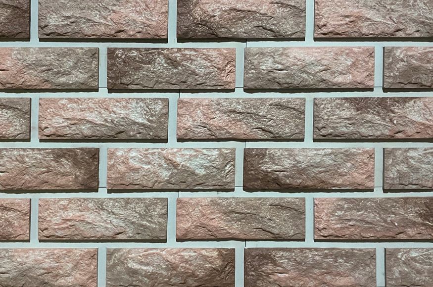 Фиброцементные панели КАНЬОН Сколотый кирпич - 41 купить в Сочи