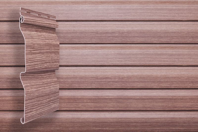 Сайдинг Grand Line, Корабельная доска Tundra, Цвет Рябина купить в Сочи