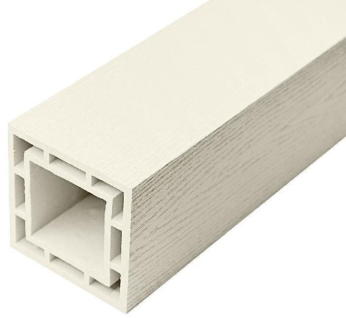 Столб FAYNAG ДПК WOOD цвет слоновая кость купить в Сочи