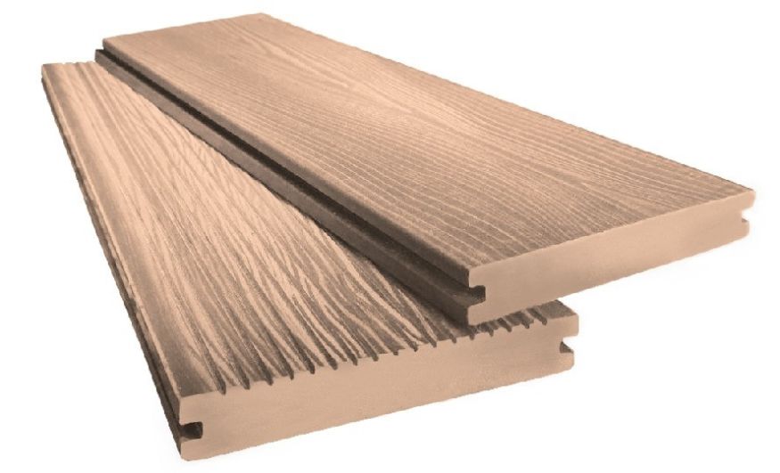 Террасная доска ДПК I-Techplast МАССИВ 3D WOOD Какао купить в Сочи